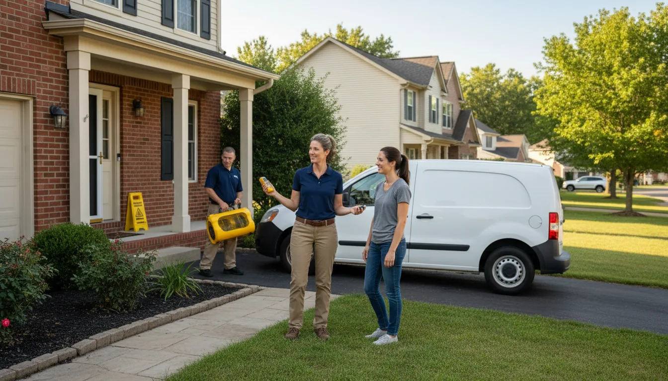 Water restoration image for Emergency Water Removal Services in Michigantown, IN